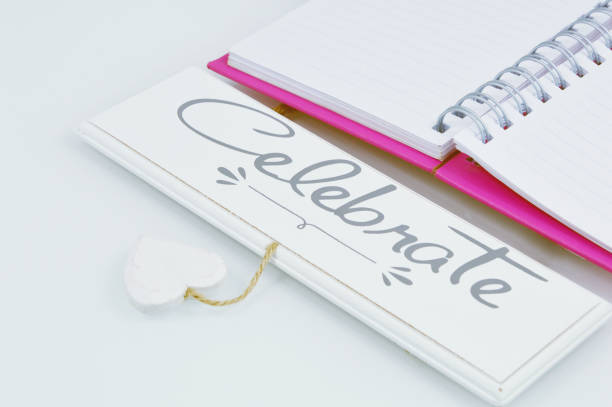 istock ''Celebrate''  white signs 1031011726