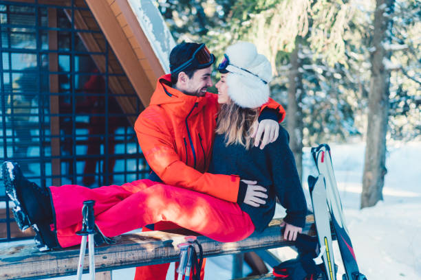 istock Young family on ski holiday 1031014754