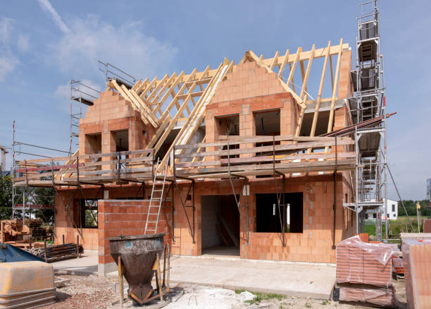 istock construction site of an new built house 1031039284