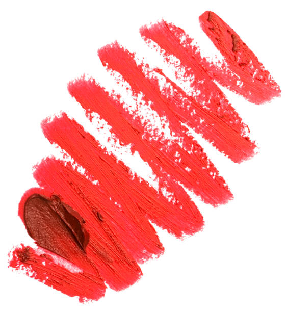 istock close up of red lipstick texture isolated 1031065840