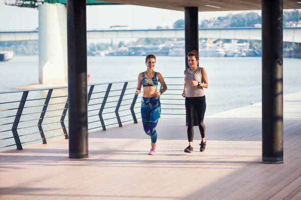 istock Jogging on city street 1031066196