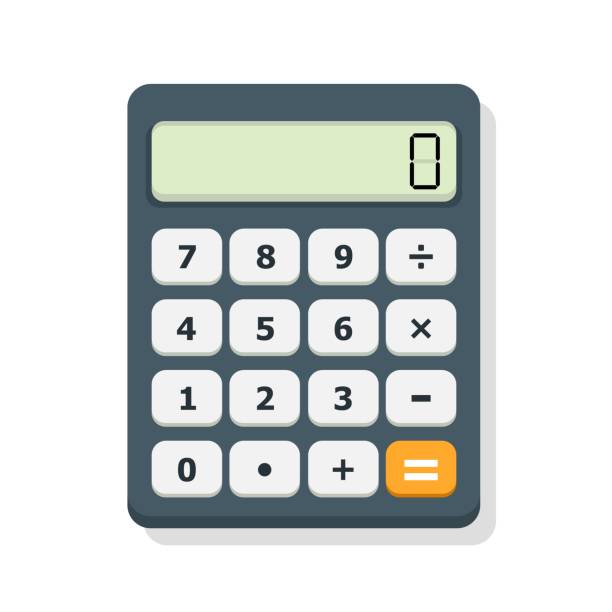 istock New Icon of a simple calculator with a set of digits. Vector Illustration EPS 10 1031072096
