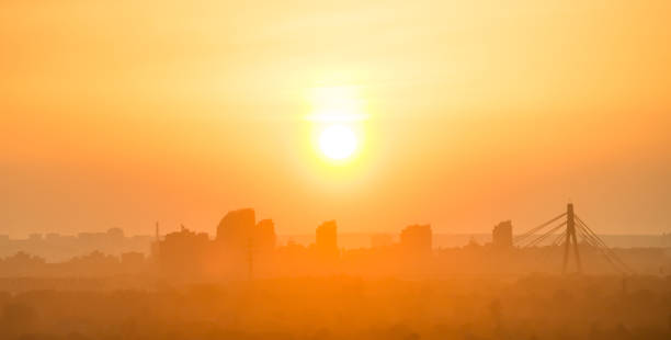 istock Sunset in the city 1031099804