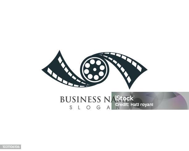 Film Movie Logo Stock Illustration - Download Image Now - Film Reel, Logo, Movie