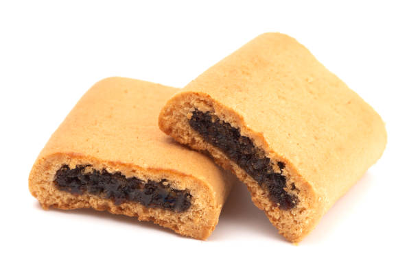 istock Fig Filled Bar Cookies on a White Background 1031109438