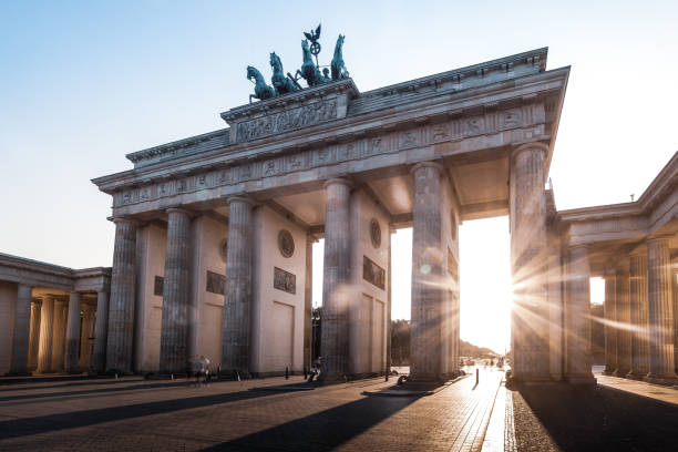 istock Brandenburg gate of Berlin, Germany 1031109576