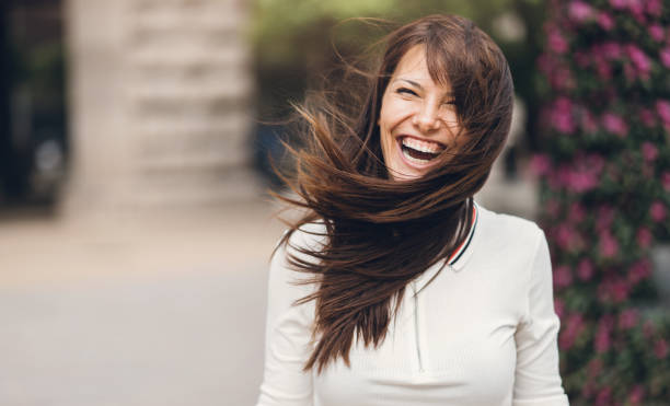 istock Charming woman with messy hair 1031134650