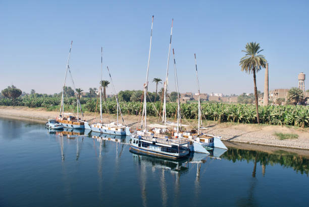 istock Boats on The Nile River 1031159480