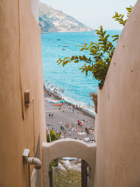 istock Blue ocean view in Italy. 1031159668