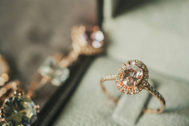istock luxury diamond ring in jewelry box vintage style 1031169700
