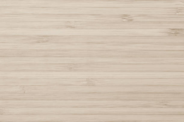 istock Bamboo wood texture background in beige cream color 1031169922