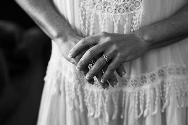 istock Hand Detail Bride and Bridesmaids Wedding 1031175096