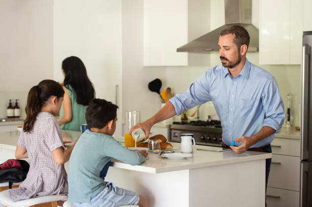 istock Australian Family Breakfast Time 1031187738