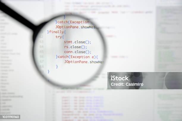 Real Java Code Developing Screen Programing Workflow Abstract Algorithm ...