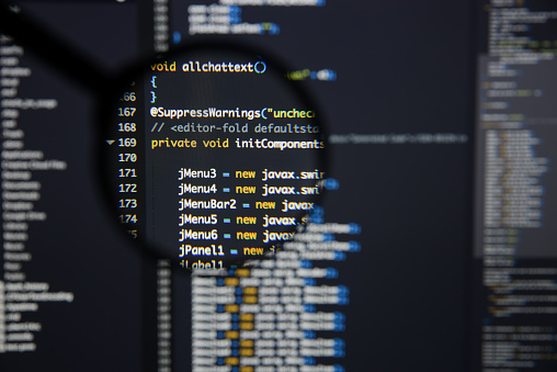 Real Java Code Developing Screen Programing Workflow Abstract Algorithm ...