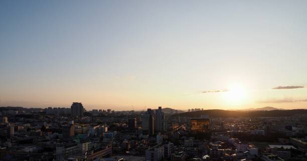 istock Korea Cheongju City sunset 1031196384