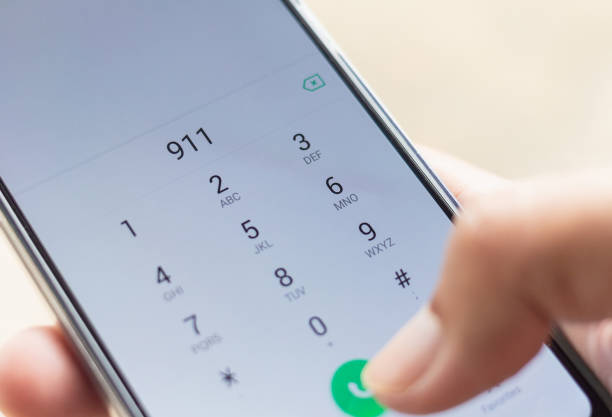 istock Emergency and urgency, dialing 911 on smartphone screen. Shallow depth of field. 1031214170