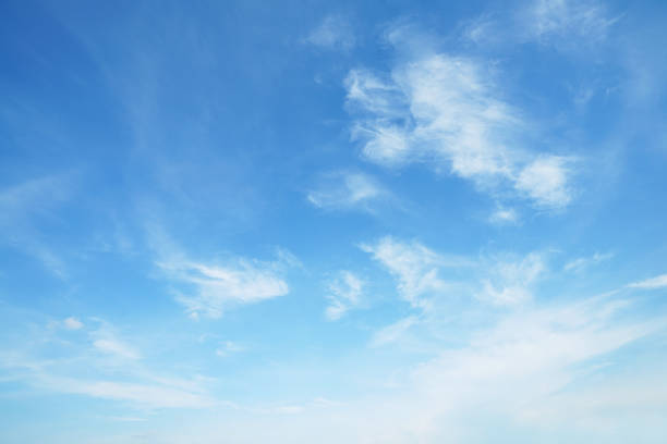 istock Clouds sky blurred during morning open view out windows beautiful summer spring nature background. 1031221128