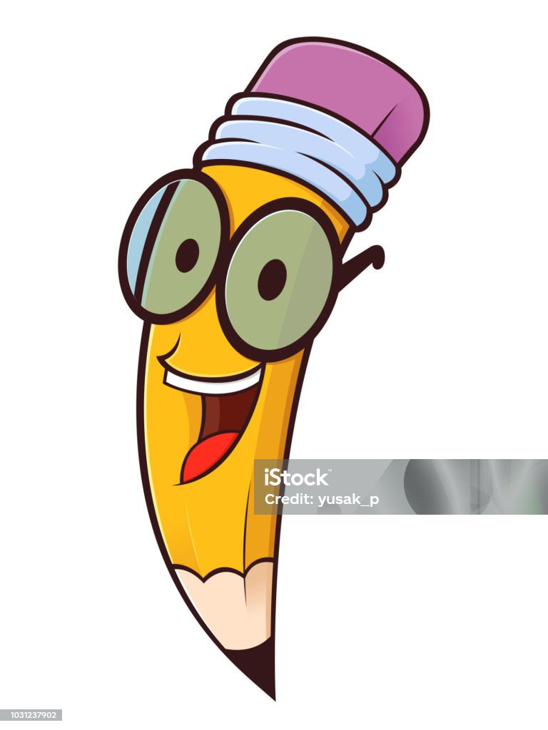 Ilustración de Personaje De Dibujos Animados Del Lápiz Con Gafas y más Vectores Libres de Derechos de Alegre - Alegre, Aprender, Bien vestido - iStock Ilustración de Personaje De Dibujos Animados Del Lápiz Con Gafas y más Vectores Libres de Derechos de Alegre - Alegre, Aprender, Bien vestido - iStock