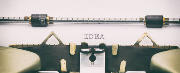 istock Idea word in capital letters on white sheet 1031254760