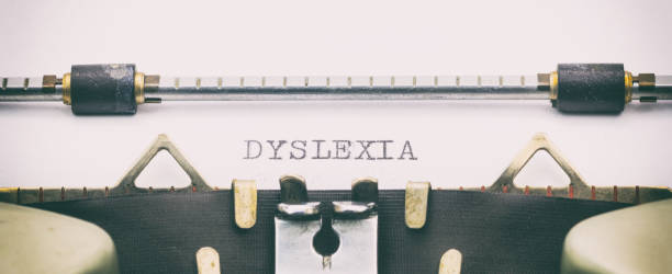 istock Dyslexia word in capital letters on white sheet 1031254794
