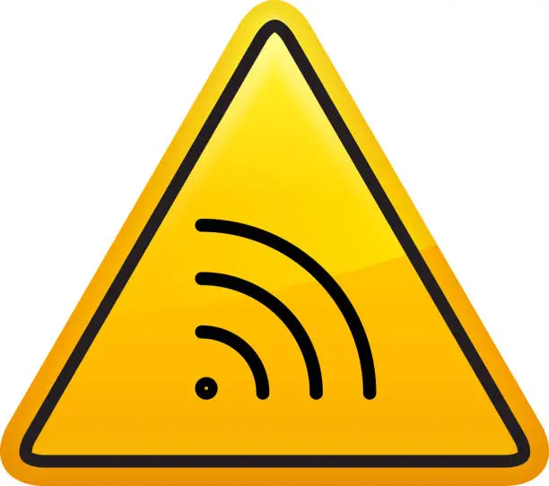 Vector illustration of Signal Strength Icon