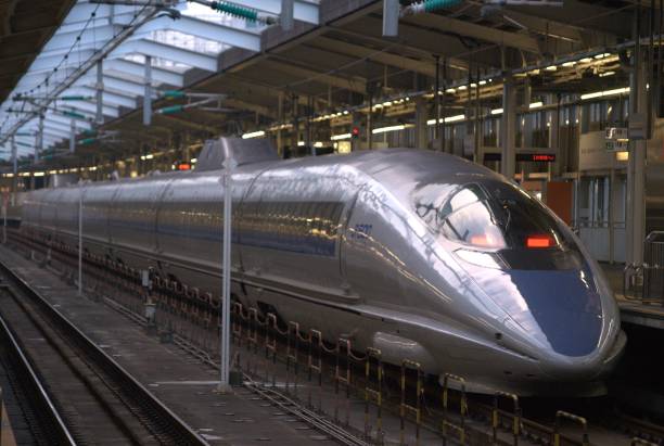 Scenery where the Shinkansen is running.Photo taken in Kita-ku, Tokyo.