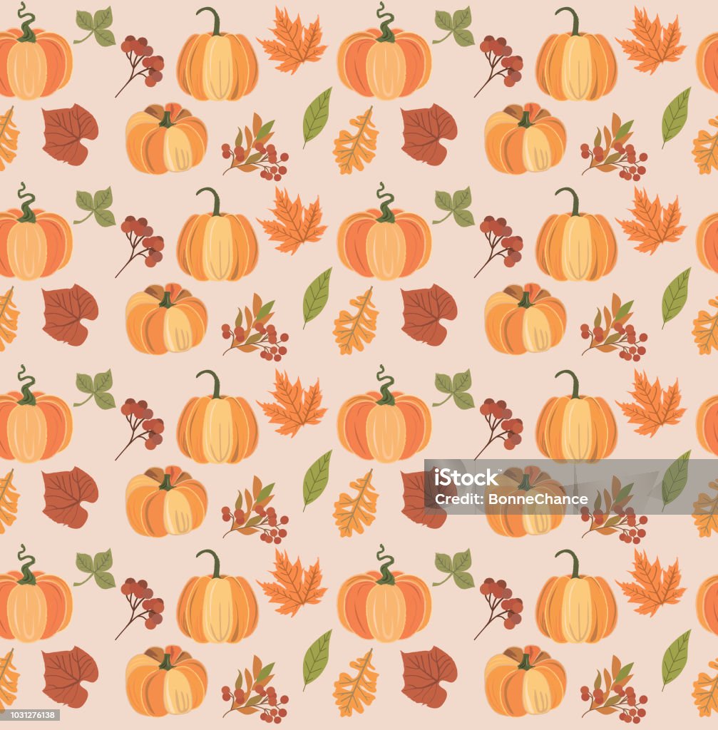 Fall Pattern Email. Background Autumn Seamless Pattern Hello Fall Background Stock Illustration ...