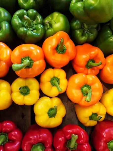 Photo of Colourful Bell Peppers