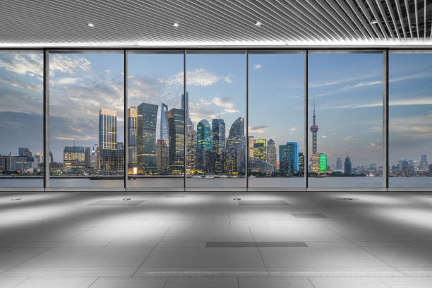istock Interior Night of ShangHai at Sunset 1031288074