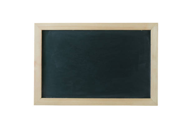 istock Chalkboard background with wooden frame, rubbed dirty chalkboard 1031289084