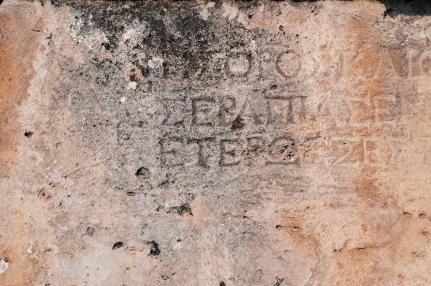 istock Greek epigraph in the Hierapolis in Pamukkale 1031292202