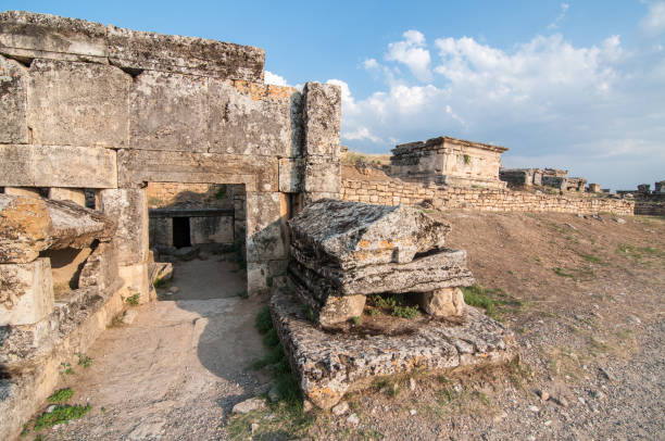 istock Ancient ruins  in Hierapolis , Pamukkale 1031292204