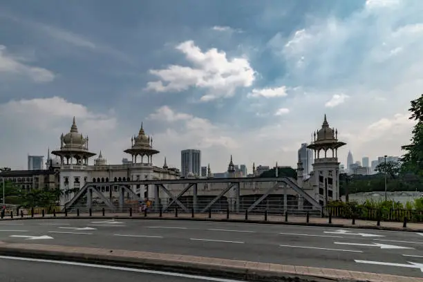 Photo of View of the beautiful and oldest train station in Malaysia built during the British colonisation period in Kuala Lumpur