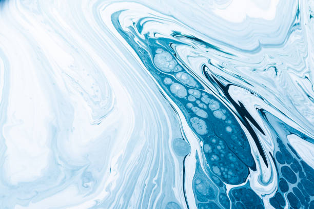 istock Abstract Liquid marble Oil Color Background 1031296446