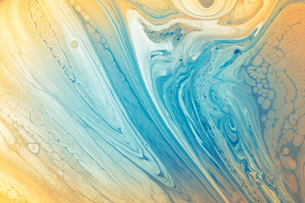 istock Abstract Liquid marble Oil Color Background 1031296862