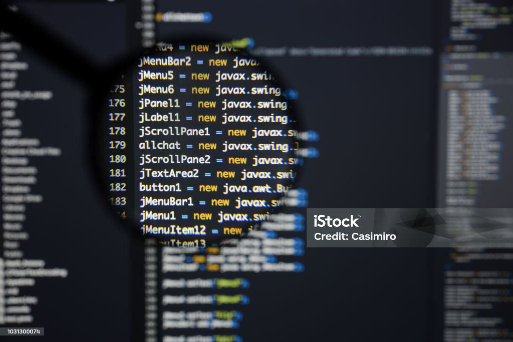 Real Java Code Developing Screen Programing Workflow Abstract Algorithm ...