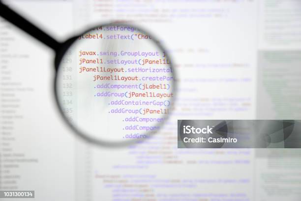 Real Java Code Developing Screen Programing Workflow Abstract Algorithm ...