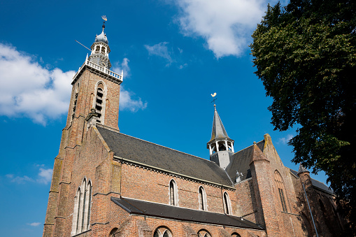 Church Sint Bavo in Aardenburg, Holland