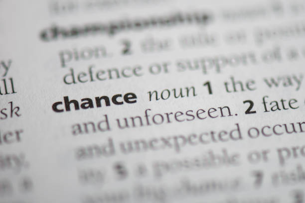 istock chance word in a dictionary. chance concept 1031310252