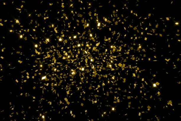 istock falling golden metallic glitter foil confetti, animation movement on black background, gold holiday and festive fun 1031321304
