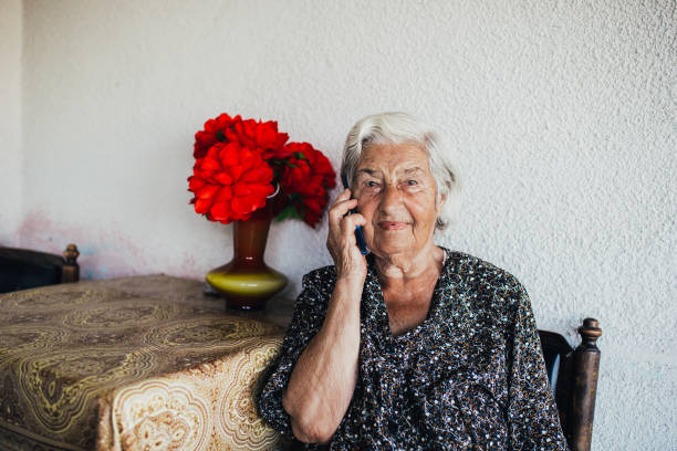 istock Staying connected to her loved ones 1031324894