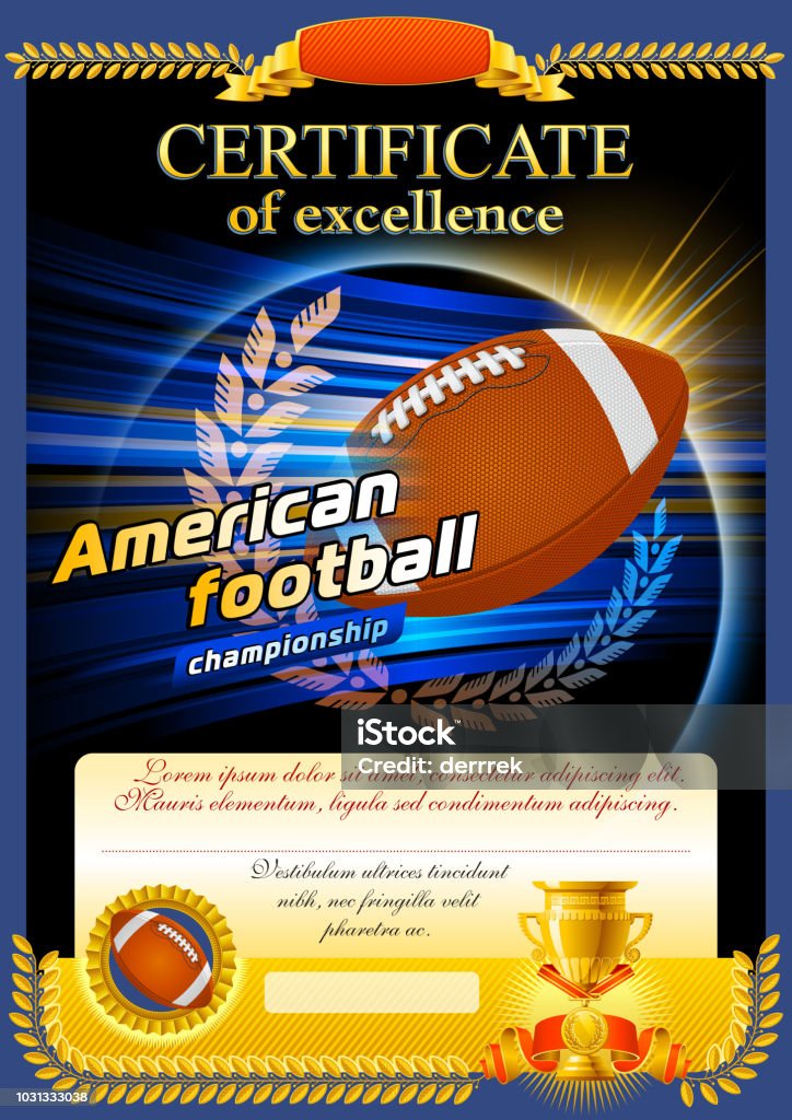 American Football - Lizenzfrei Amerikanischer Football Vektorgrafik American Football - Lizenzfrei Amerikanischer Football Vektorgrafik