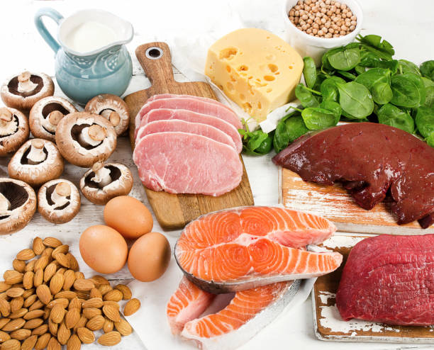 istock Foods Highest in Vitamin B2 1031348176
