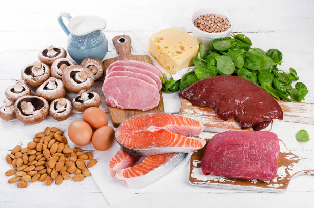 istock Foods Highest in Vitamin B2 1031348194