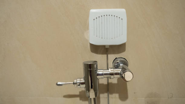 istock Toilet and toilet air-conditioner 1031348218