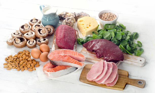 istock Foods Highest in Vitamin B2 1031348220