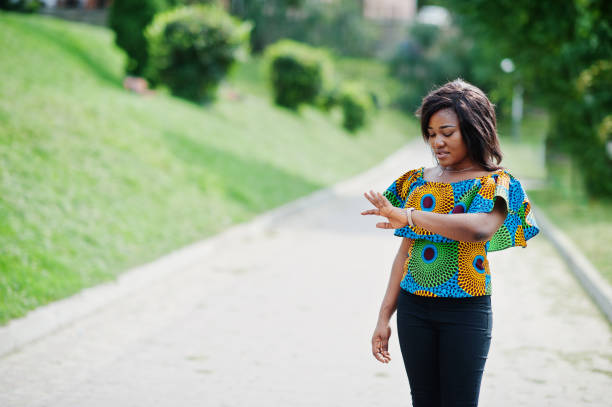 istock Fashionable black woman. 1031355732