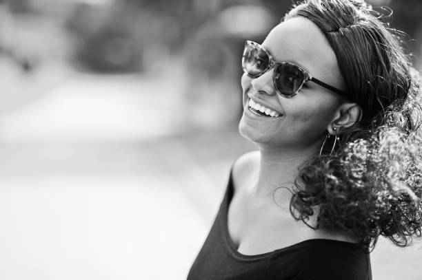 istock Fashionable black woman. 1031358198