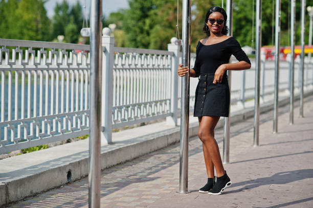 istock Fashionable black woman. 1031358564